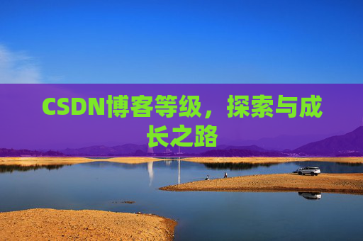 CSDN博客等级，探索与成长之路
